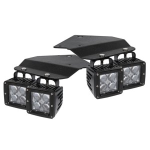 Ford Raptor Fog Light Brackets - ORACLE Lighting - Fog Light Replacement - `10-`14 Ford Raptor Fog Light Brackets - ORACLE Lighting - Fog Light Replacement - `10-`14